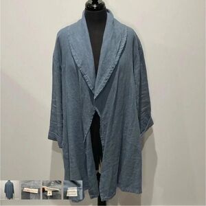 Bryn Walker | Long Sleeve Linen Duster  / Coat